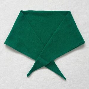 Le Bon Shoppe cashmere bandana- KELLY GREEN